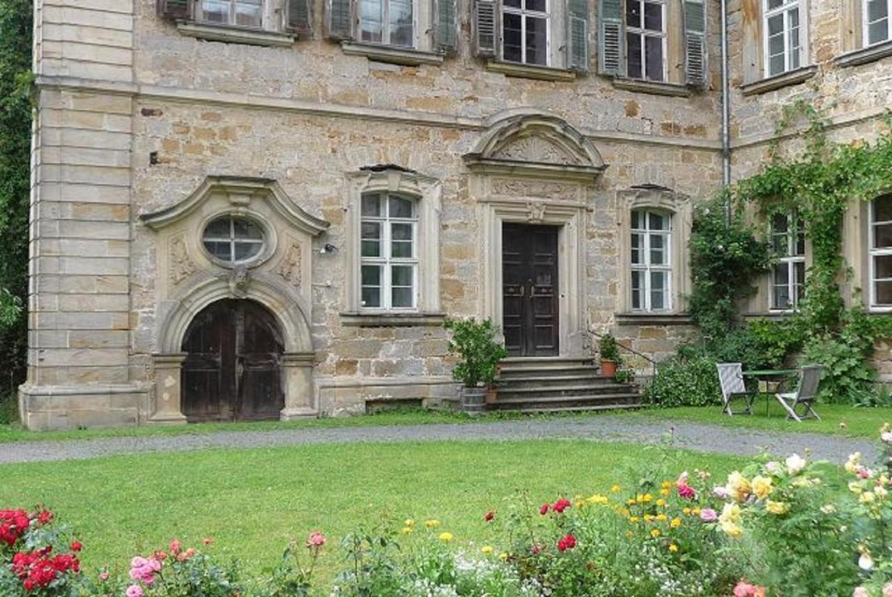 Ferienzimmer Im Schloss Burgpreppach Экстерьер фото